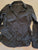 New York and Company Black with white stripe long sleeve dress shirt Women's - L