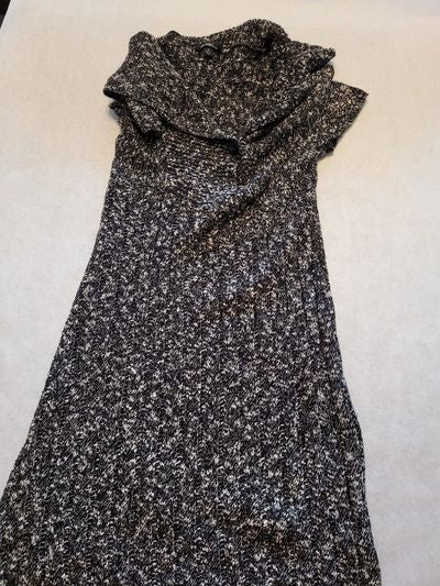 Alex dress Black and white sweater dress Women's - M