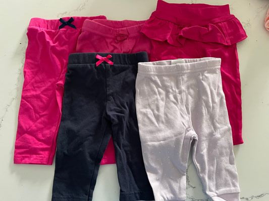 Mixed Pants 0-3 Months
