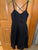A New Day Black cross cross back adjustable dress Women's - M