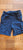 NA Good condition Muted Navy pull on elasticized waistband 18 Months