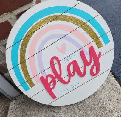 Hobby lobby Playroom wood sign