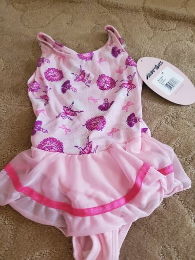 NEW - Moret - Pink leotard - size 3