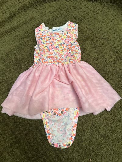 Old navy Tank onesie dress 12-18 Months