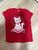 Childrens Place  size L 10/12 Short sleeve girls Valentines Day shirt 10-12