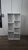unknown white book shelf clean, very good condition