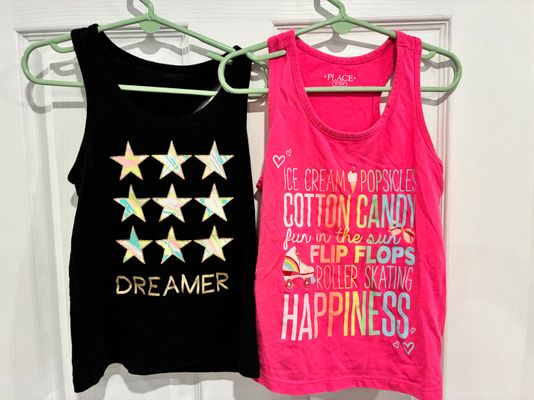 Children's Place tank top set of 2 2 tank top set size S 5/6 5T