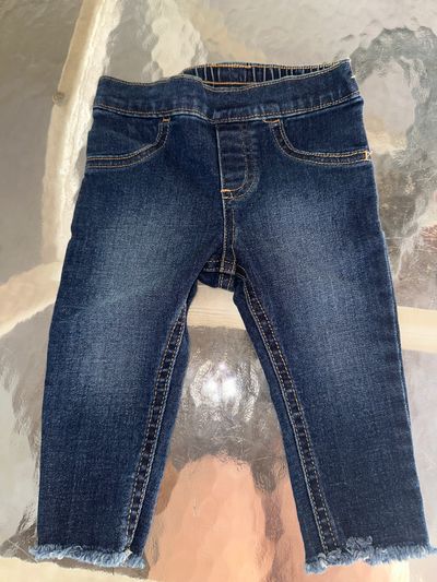 Garanimals dark blue stretch jeans - no button 12 Months