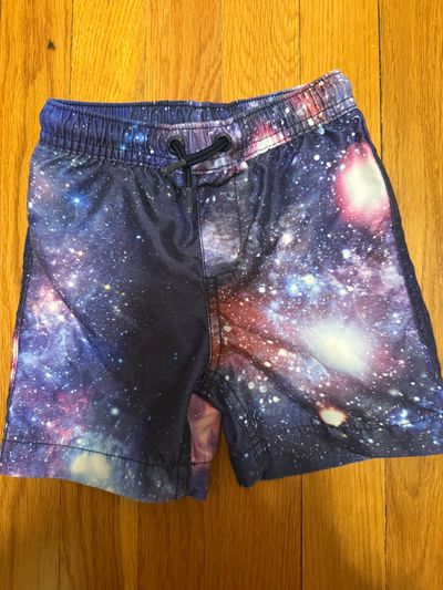 Lands end Space swim trunks 2T