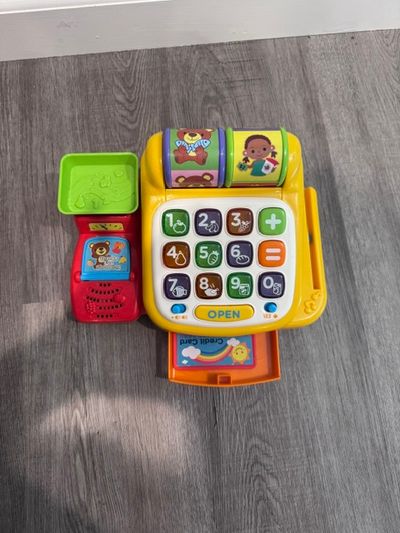 cash register toy pretend play cash register