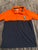 Oshkosh Orange and navy short sleeved astronaut polo 4T
