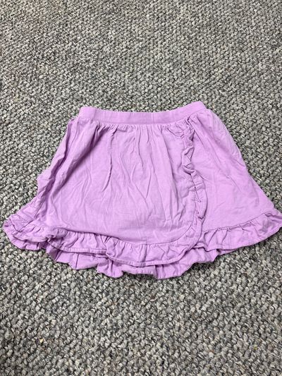 Carters kids Purple ruffle shirt w shirts underneath 7-8
