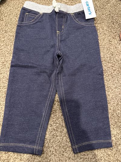 Carters brand new stretchy jeans pants Brand new with tags 24 Months