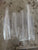 New Plastic Flute Cups Approx 40 cups and bases that attach
