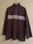 Brown/Gray Fleece Top Women's - S