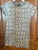 DKNY grey print Jersey dress Like new! Size large. SFPF home 10-12