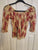 Ellie Club Floral, see-through top, label removed, fits XS Women's - XS