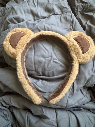 Headband Brown Bear Ear Headband
