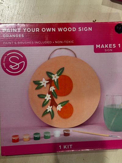 Brand New Woden Art set Brand New Wooden Art set