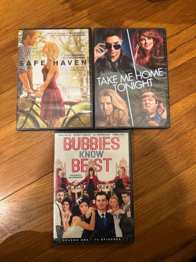 3 brand new DVDs 3 brand new DVDs
