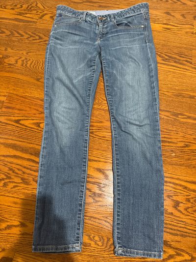 GAP Always skinny straight leg blue jeans size 6ankle Women's 6