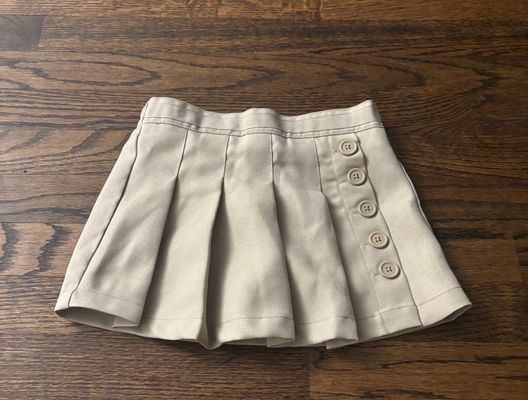 Nautica khaki tan skirt skort  4T