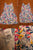 Carters Floral linen dress size 8 7-8