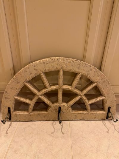 Shabby chic with hooks