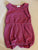 Splendid Red and blue striped romper 6-9 Months