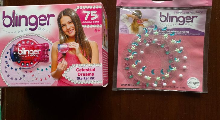 NEW Blinger Starter kit and refill pack