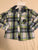 Nannette Kids Blue green plaid button down 3T