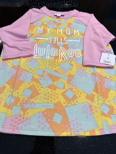 NEW LULAROE NEW Sloan  fits sizes 4-6 unisex long sleeve 5T/5