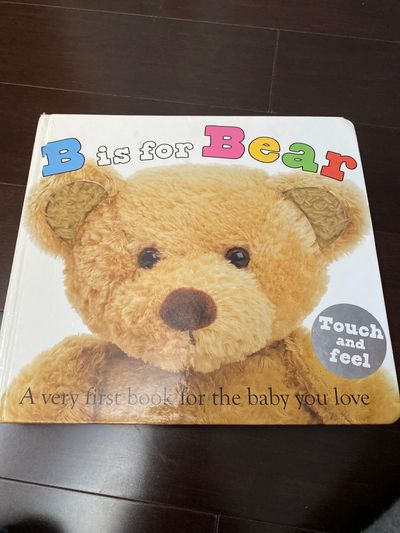 Priddy Books B is for bear touch and feel book
