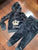 Juicy Black juicy velour zip up jacket and pants size 6x 6T/6