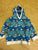 Monica and Andy Blue mountain knit hoodie 4T