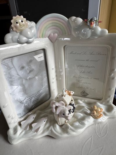 Lenox NEW with box, Noahs ark picture frame