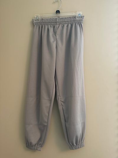 VKM Youth XL Gray Baseball Pants 10-12