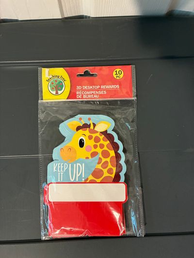 NEW-teaching tree 3D desktop rewards, 10 pack