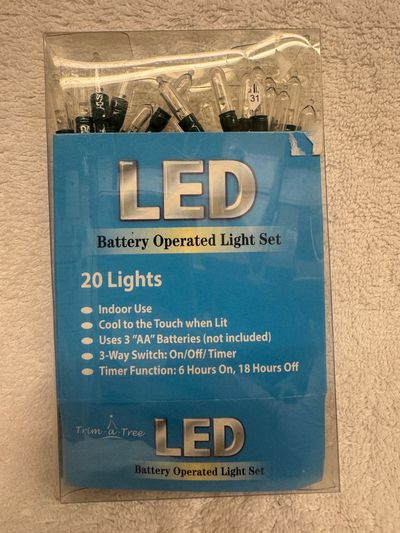 Brand New LED Battery Operated Lights Brand New LED Battery Operated Lights