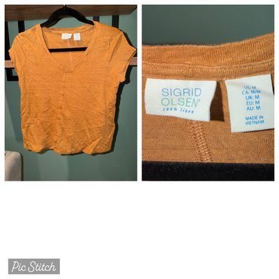 Sigrid Olsen Short sleeve shirt Women's - M
