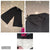 IZ Girl size 14 Black capri palazzo pants 14-16