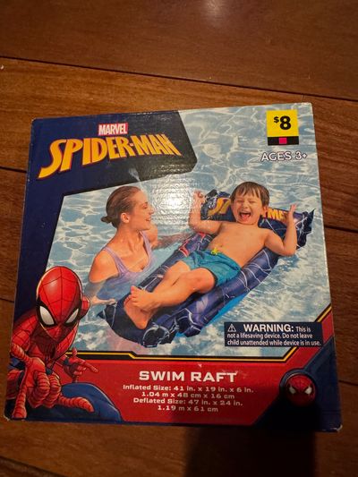 Brand new marvel, Spider-Man swim raft