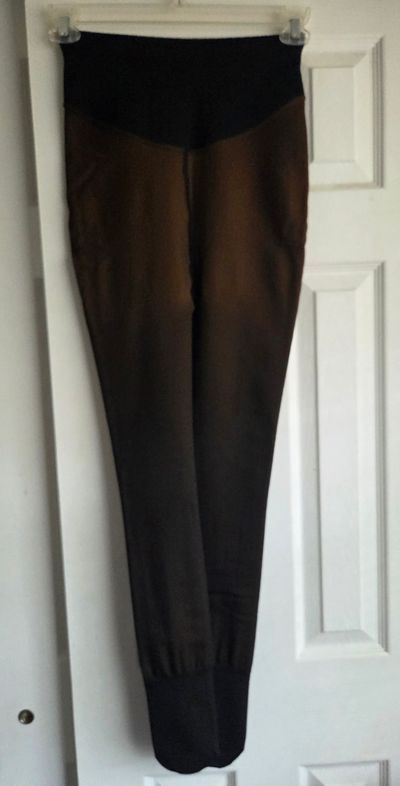 Brand New Brown/Black leggings  Women's 2X