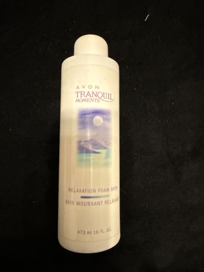 Avon New tranquil, moments relaxation foam bath 16 ounce