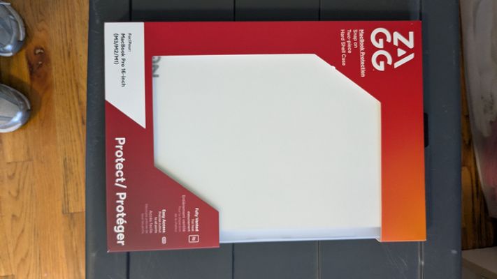 Zagg Plastic protector for MacBook pro 16-in, M3, M2 or m1