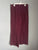 Athletic works Maroon straight legged pull on sweatpants 10-12