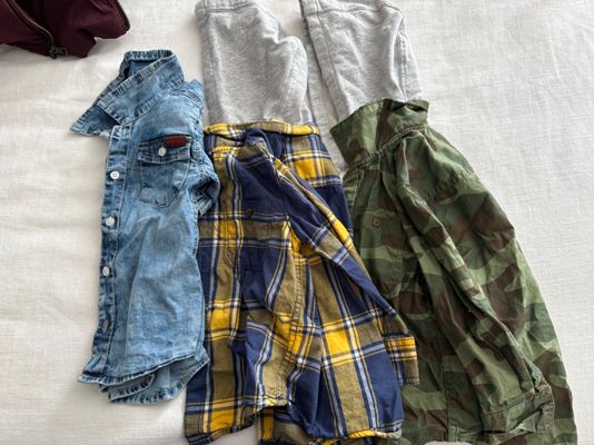 Carters/seven for all mankind Button ups 2T