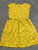 Carters Mustard yellow dress with cute designs all over. Like New. 10-12
