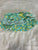 Cherokee Aqua ruffled print skirt 0-3 Months