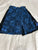 Under Armour Blue and black print under Armour shorts 10-12